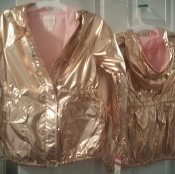 Cat Jack Jackets Coats Two Cat Jack Gold Jackets Twin Girls